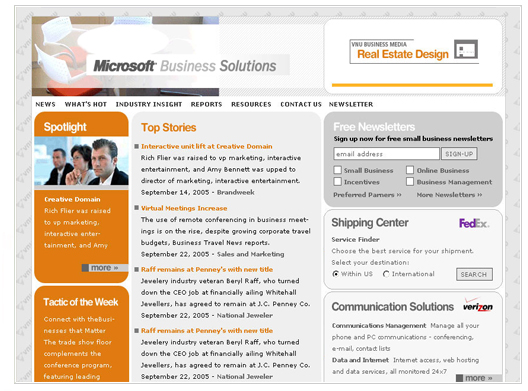 microsoft homepage